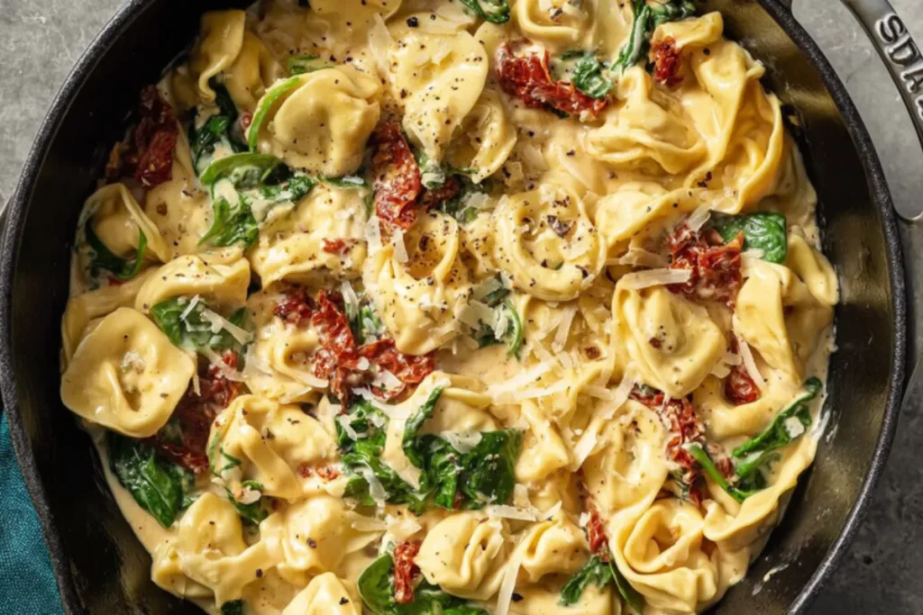 Creamy Tuscan Tortellini Recipe - Restaurant Quality
