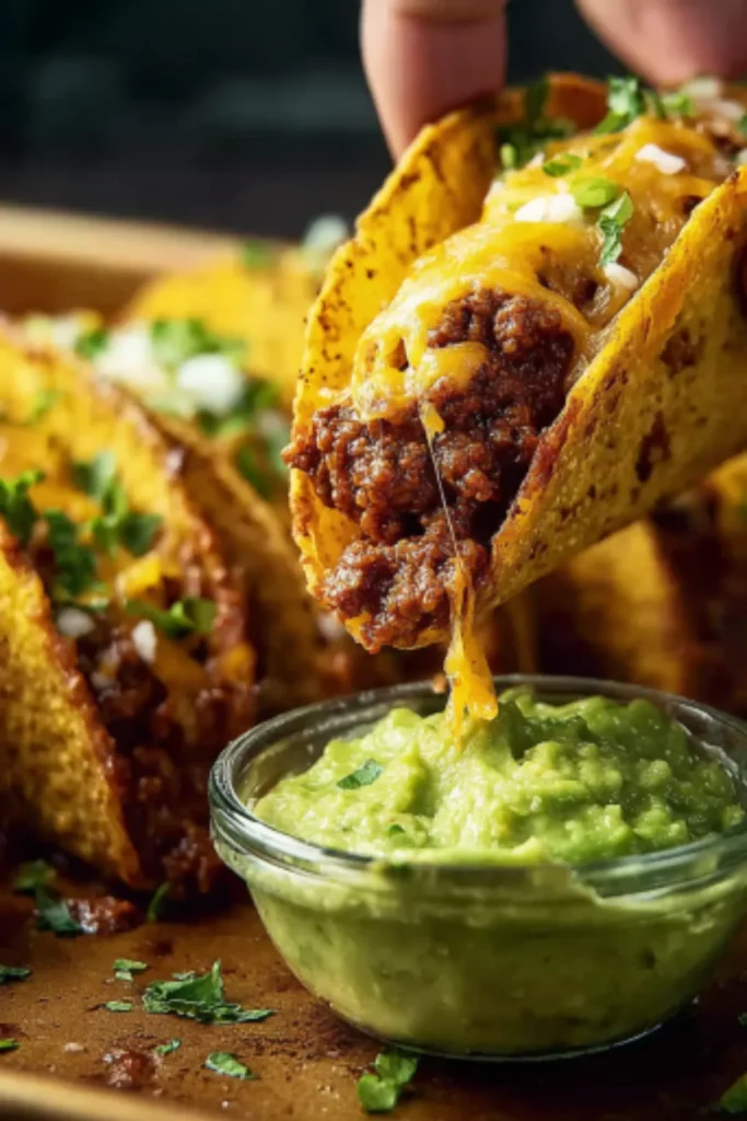 Crispy Baked Beef Tacos That Stay Crunchy