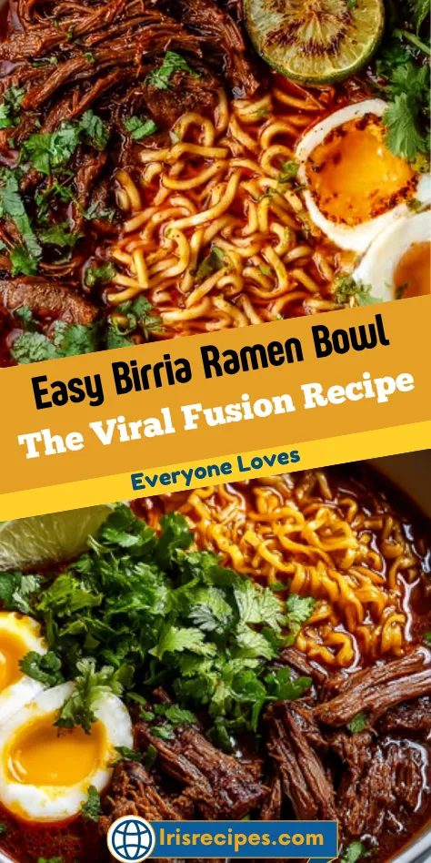 Easy Birria Ramen Bowl - The Viral Fusion Recipe Everyone Loves