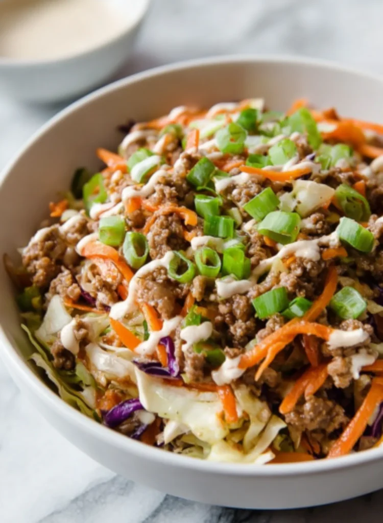 Easy Egg Roll In a Bowl Recipe (Healthy & Quick)