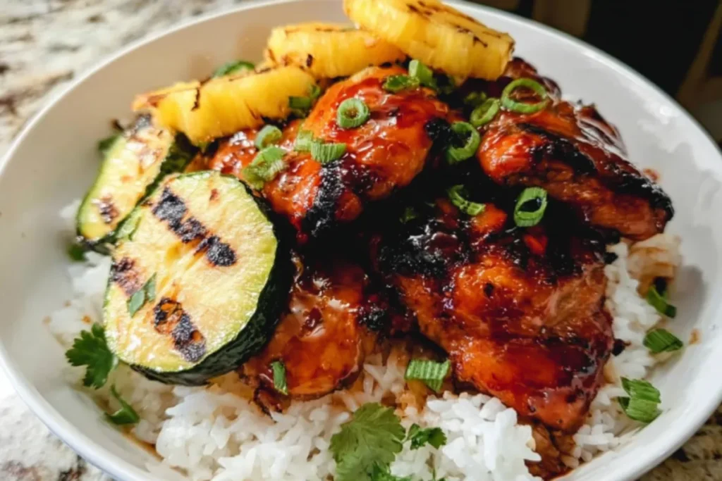 Easy Grilled Huli Huli Chicken with Sweet Teriyaki Glaze