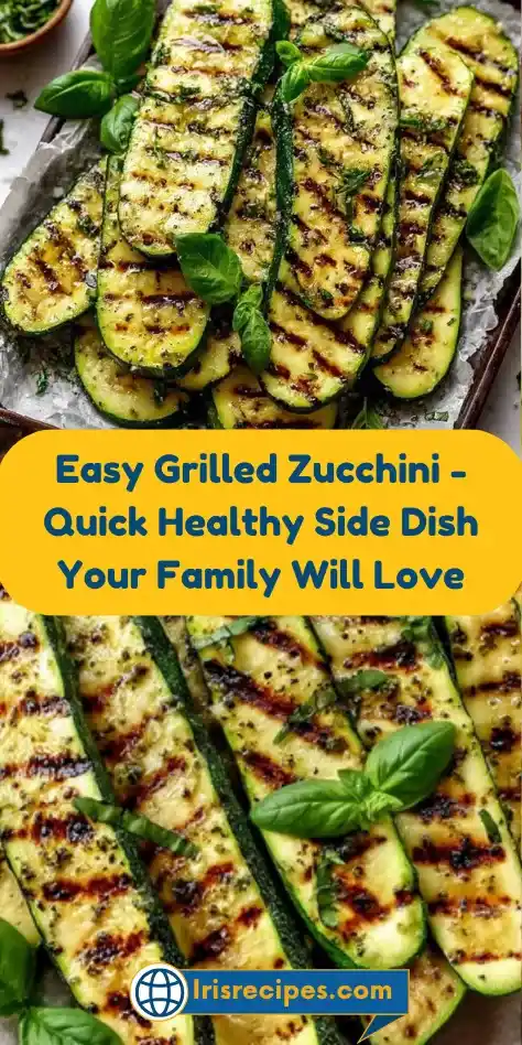 Easy Grilled Zucchini - Quick Healthy Side Dish Your Family Will Love