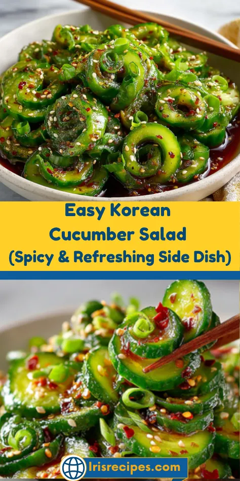 Easy Korean Cucumber Salad