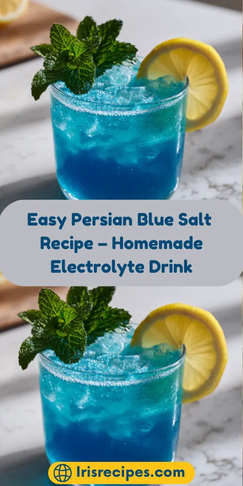 Easy Persian Blue Salt Recipe – Homemade Electrolyte Drink