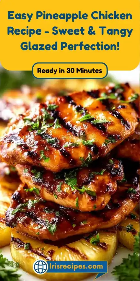 Easy Pineapple Chicken Recipe - Sweet & Tangy Glazed
