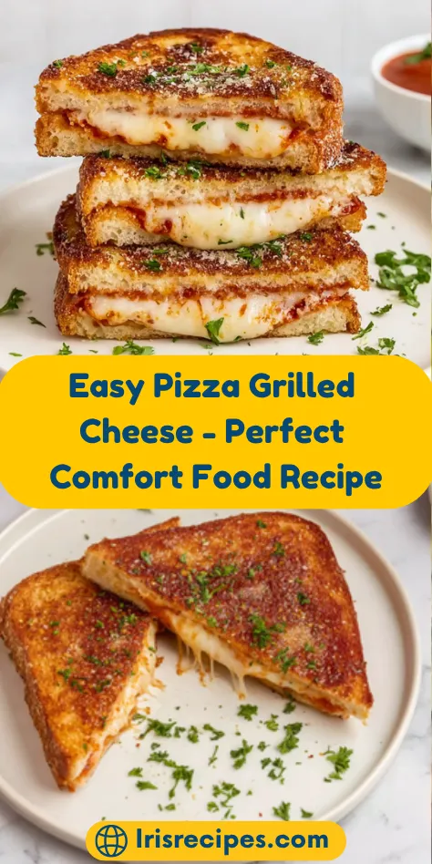 Easy Pizza Grilled Cheese - Perfect Comfort Food Recipe