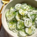 Easy Polish Cucumber Salad Recipe (Ready in 10 Minutes)