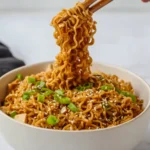 Easy Saucy Ramen Noodles - Simple Vegan Recipe