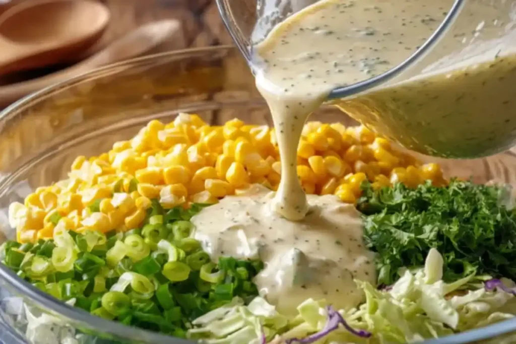 Fresh Jalapeno Corn Coleslaw - Quick & Delicious