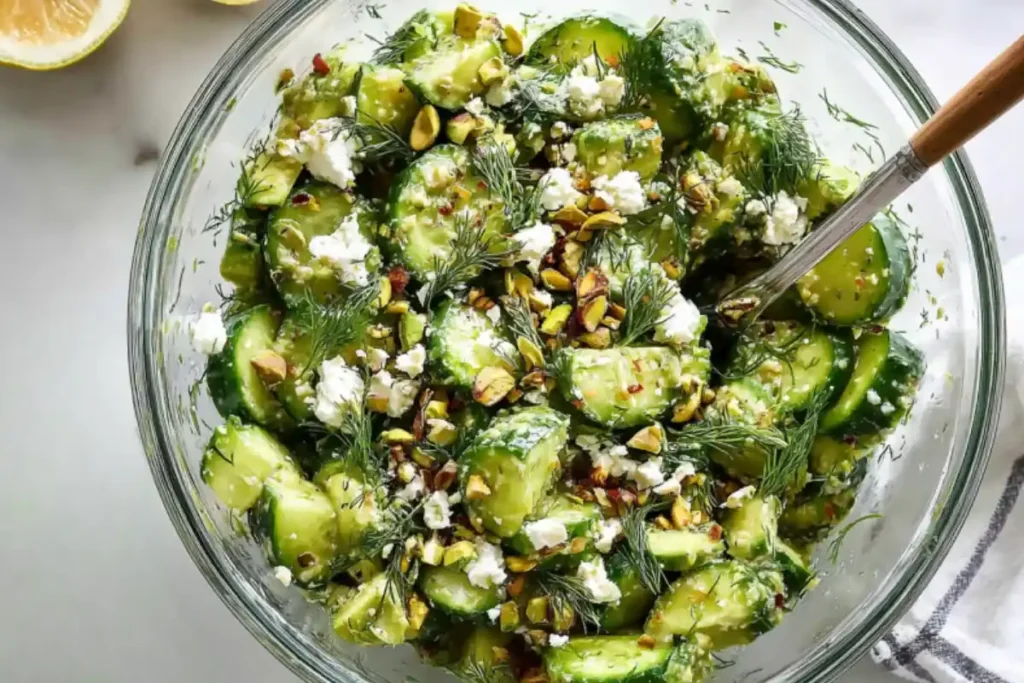 Fresh Smashed Cucumber Salad Recipe