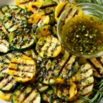 Grilled Garlic Herb Zucchini Recipe (Ready in 10 Minutes!)