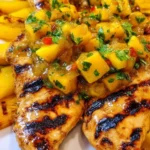 Easy Tropical Grilled Chicken with Mango Pineapple - Family Favorite