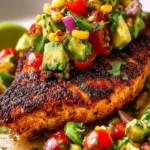 Healthy Fiesta Lime Chicken Recipe with Avocado - Quick & Delicious