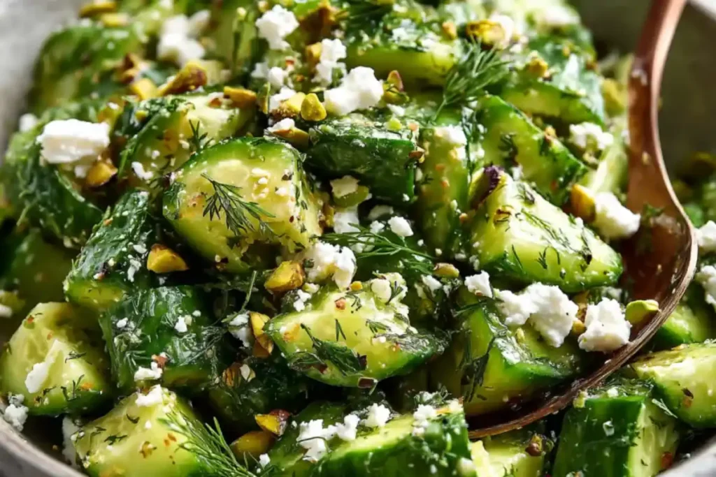 Healthy Smashed Cucumber Salad in Minutes