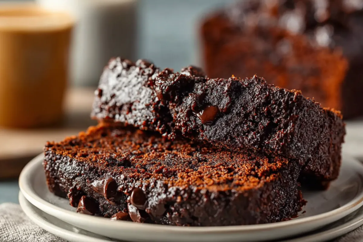 Homemade Chocolate Pumpkin Bread