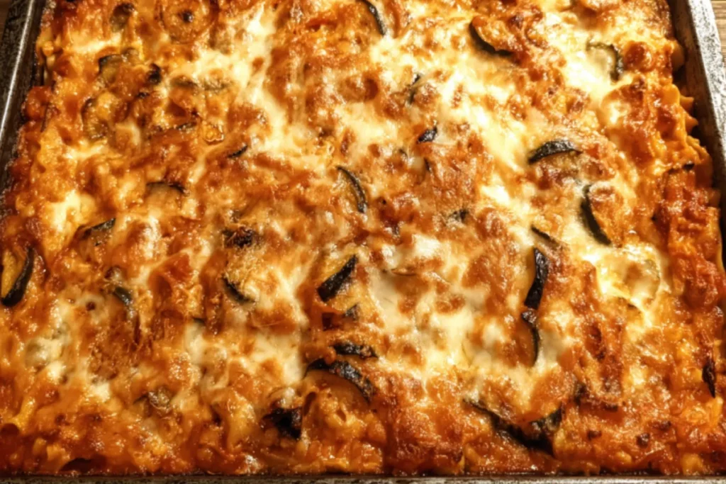 Homemade Easy Vegetarian Lasagna Recipe - Under 1 Hour