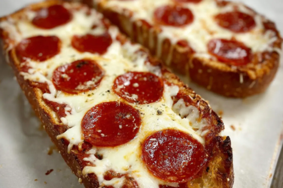 Homemade French Bread Pizza Recipe - Ready 15-Minute