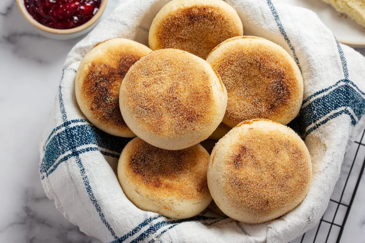 Homemade Gluten-Free English Muffins Ever in 3 Hours