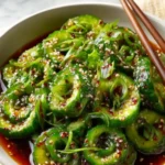 Homemade Korean Cucumber Salad (So Addictive)