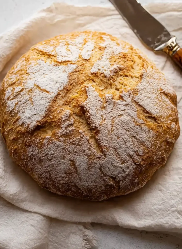 No Knead Gluten Free Bread Recipe (5 Ingredients)