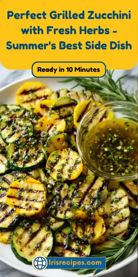 Perfect Grilled Zucchini with Fresh Herbs - Summer's Best Side Dish
