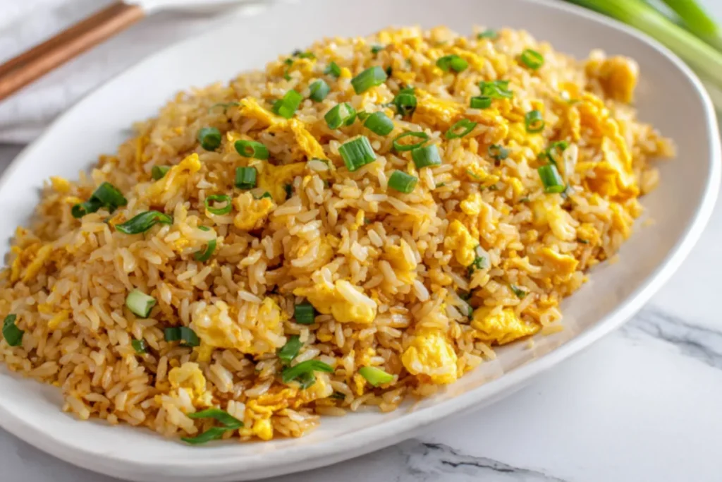 Quick Egg Fried Rice - Better Than Takeout