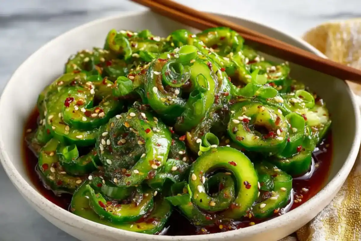 Quick Korean Cucumber Salad - Ready in Minutes