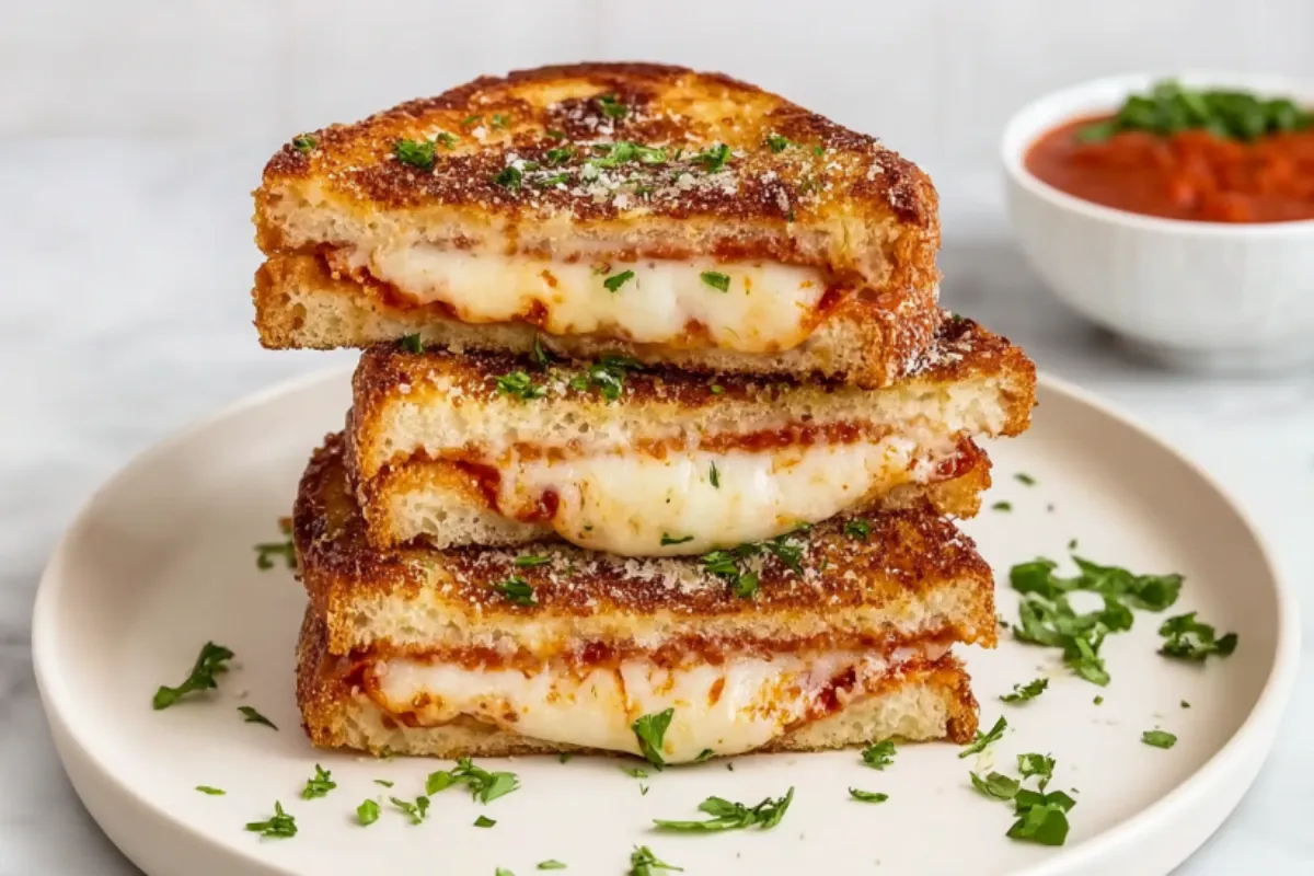 Quick Pizza Grilled Cheese Recipe Kids Actually Love