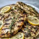 Quick Zesty Lemon Herb Grilled Chicken Recipe