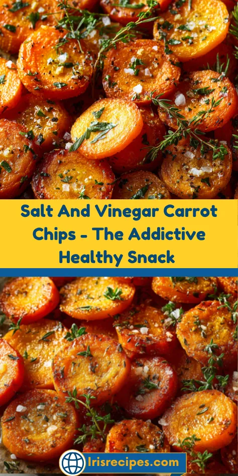 Salt And Vinegar Carrot Chips - The Addictive Healthy Snack