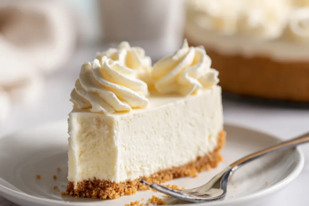 Simple 3 Ingredient No Bake Cheesecake