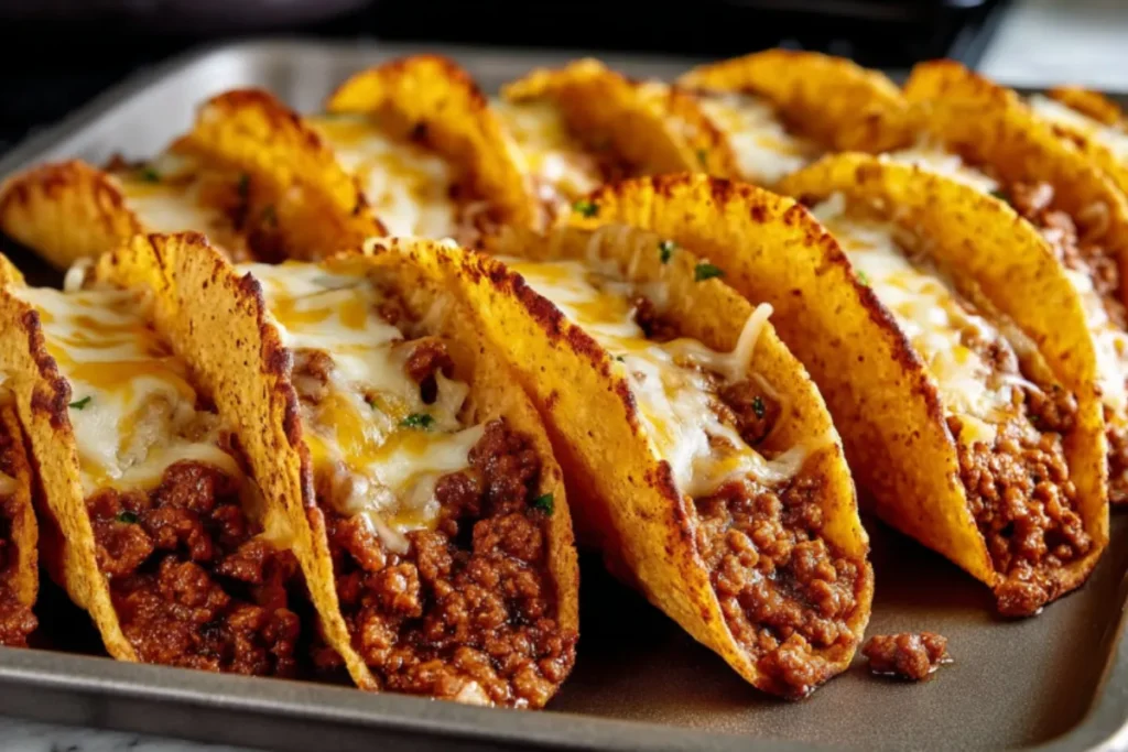 The Best Crispy Baked Beef Tacos You'll Ever Make