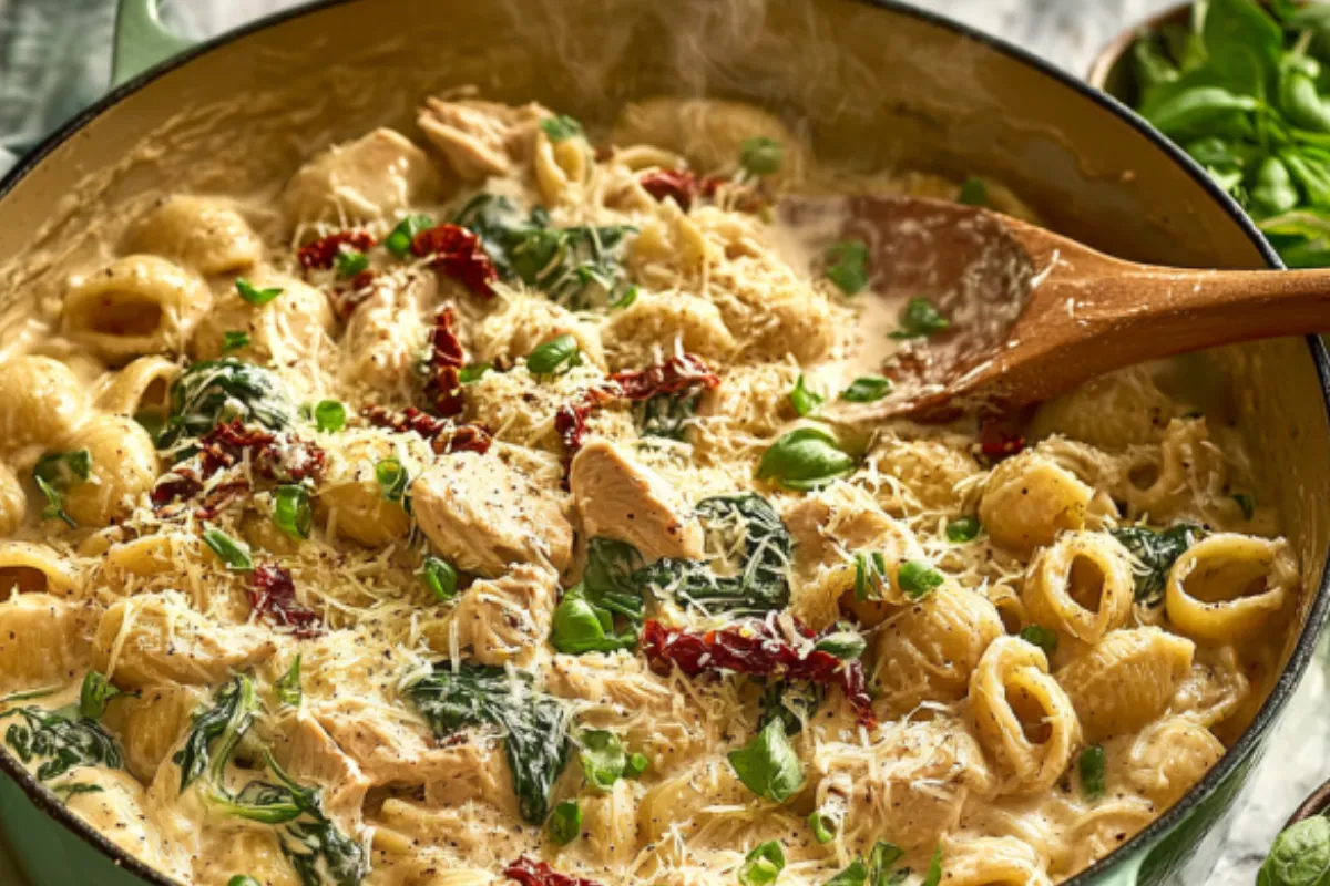 Best High-Protein Marry Me Chicken Pasta with Cottage Cheese