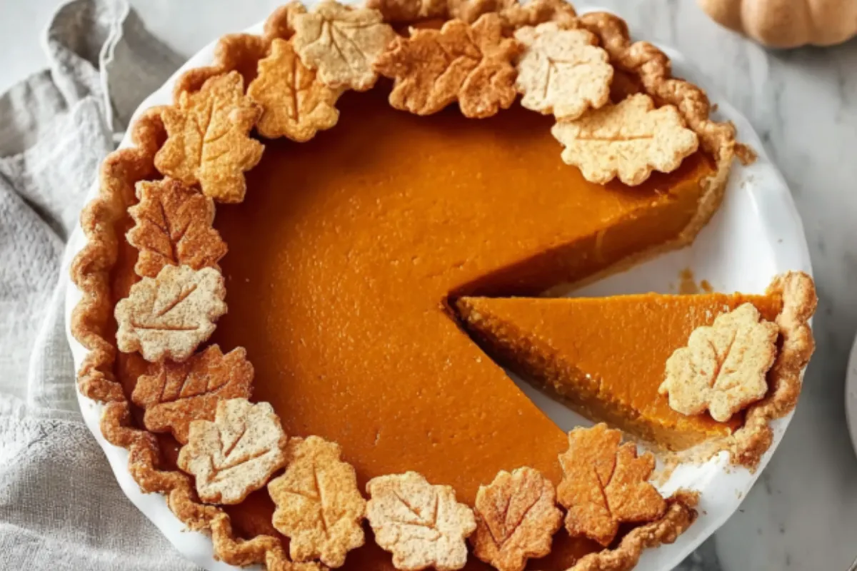 Classic Pumpkin Pie with Homemade Crust