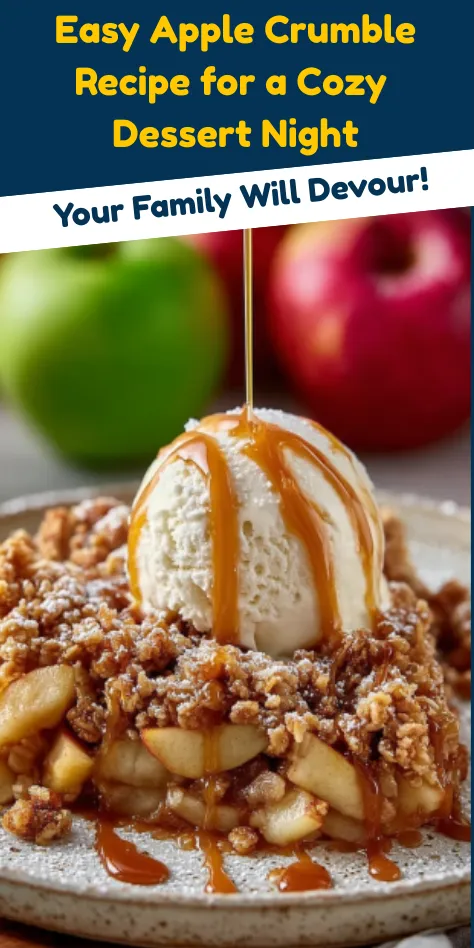 Easy Apple Crumble Recipe for a Cozy Dessert Night