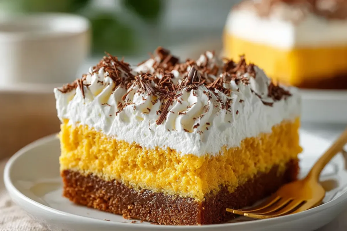 Easy Pumpkin Magic Cake Recipe