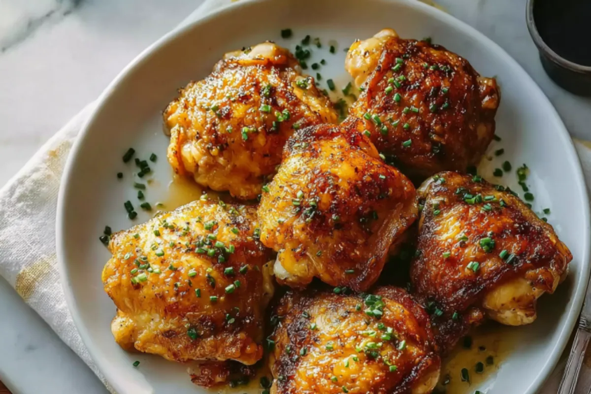 Fall-Off-the-Bone Chicken with Crispy Skin