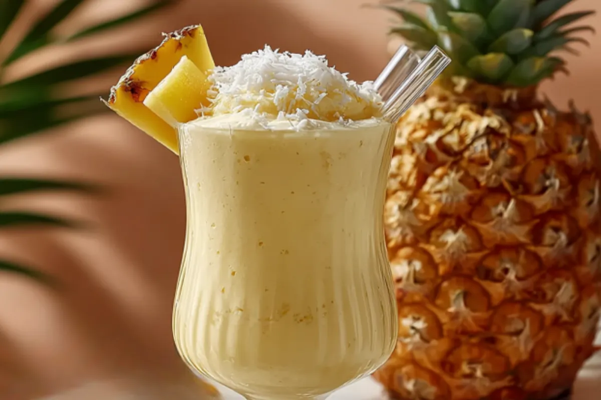 High Protein Tropical Cottage Cheese Smoothie - Kid Approved