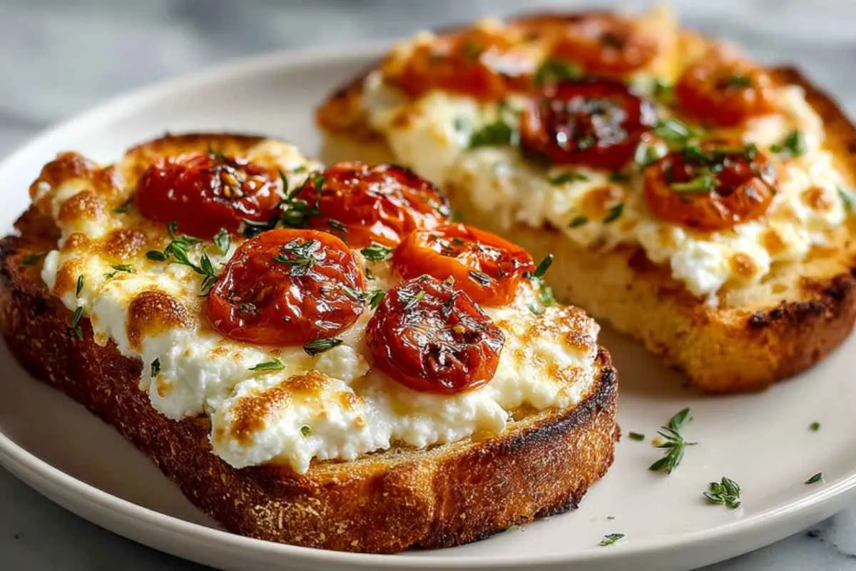Protein-Packed Savory Cottage Cheese Toast
