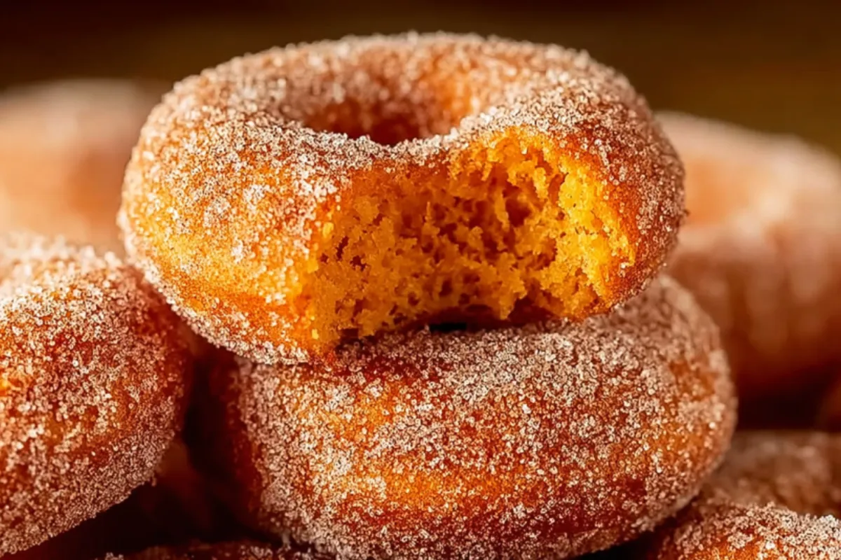 Soft Baked Pumpkin Donuts Ready in 30 Minutes
