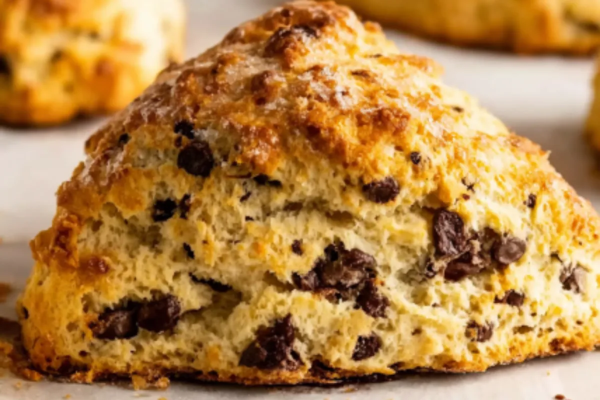Easy Chocolate Chip Scones Recipe Buttery Flaky